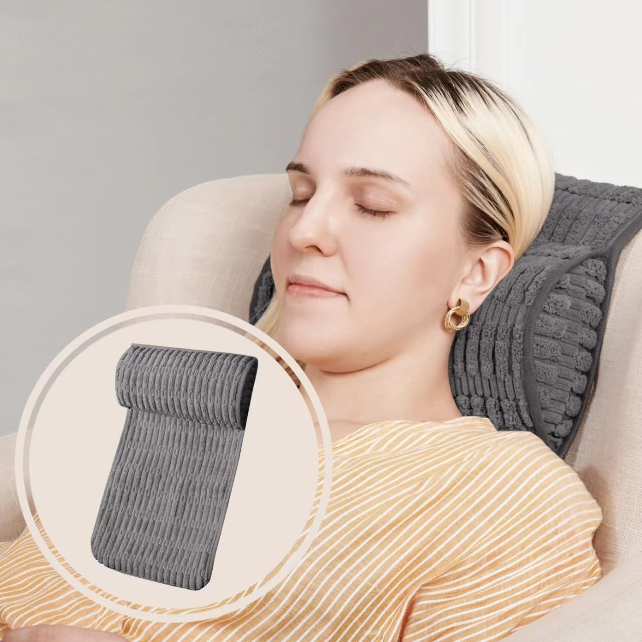 Headrest Memory Pillow,Neck Pillow, Support Cushions for Back for Sofas, Recl...