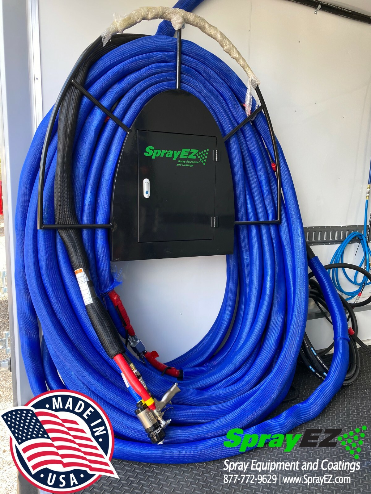 SPRAYEZ HEATED HOSE 50′ W SCUFF #HH38J
