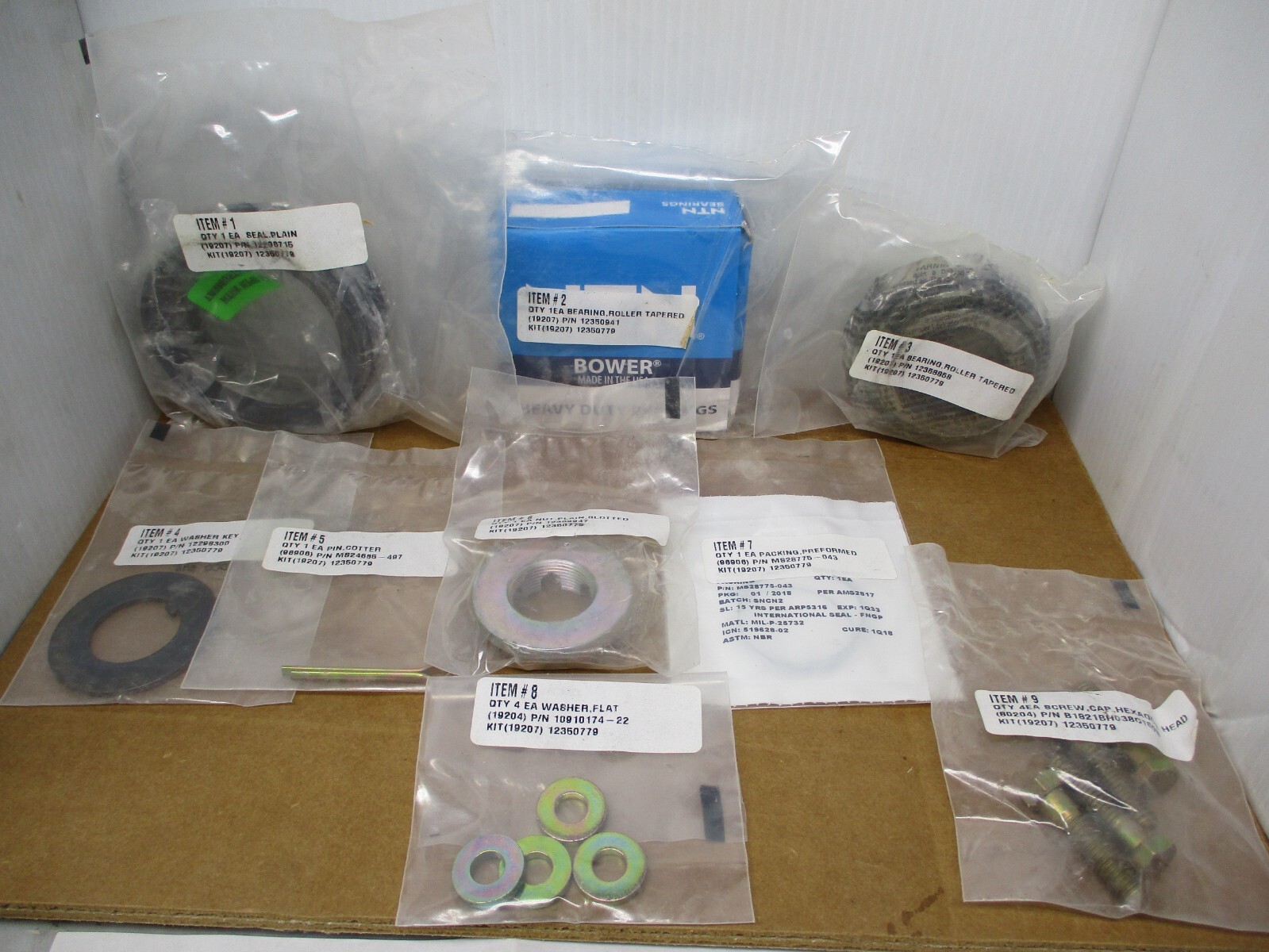5330-01-244-5773 Parts Kit Seal Replacement  12350779