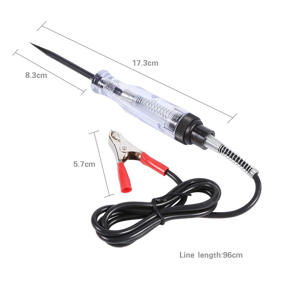 Circuit Tester, 6V/24V Car Circuit Continuity Tester with Indicator Light...