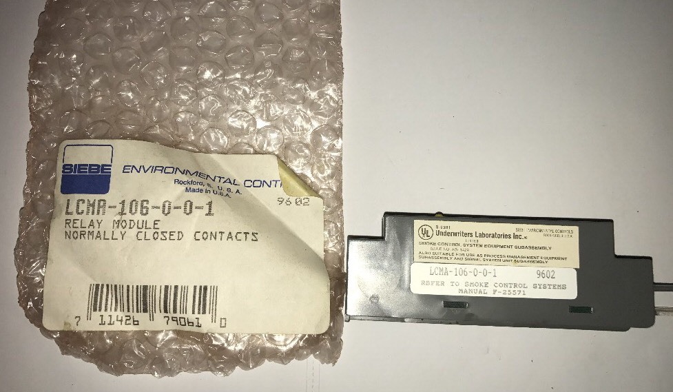 SIEBE LCMA-106-0-0-1 RELAY MODULE