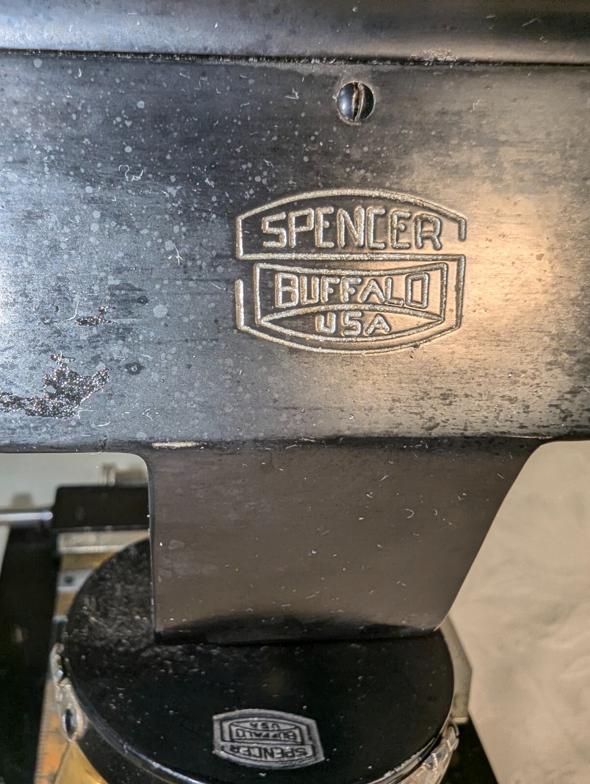 Antique Spencer Buffalo NY Binocular Microscope SN: 132727