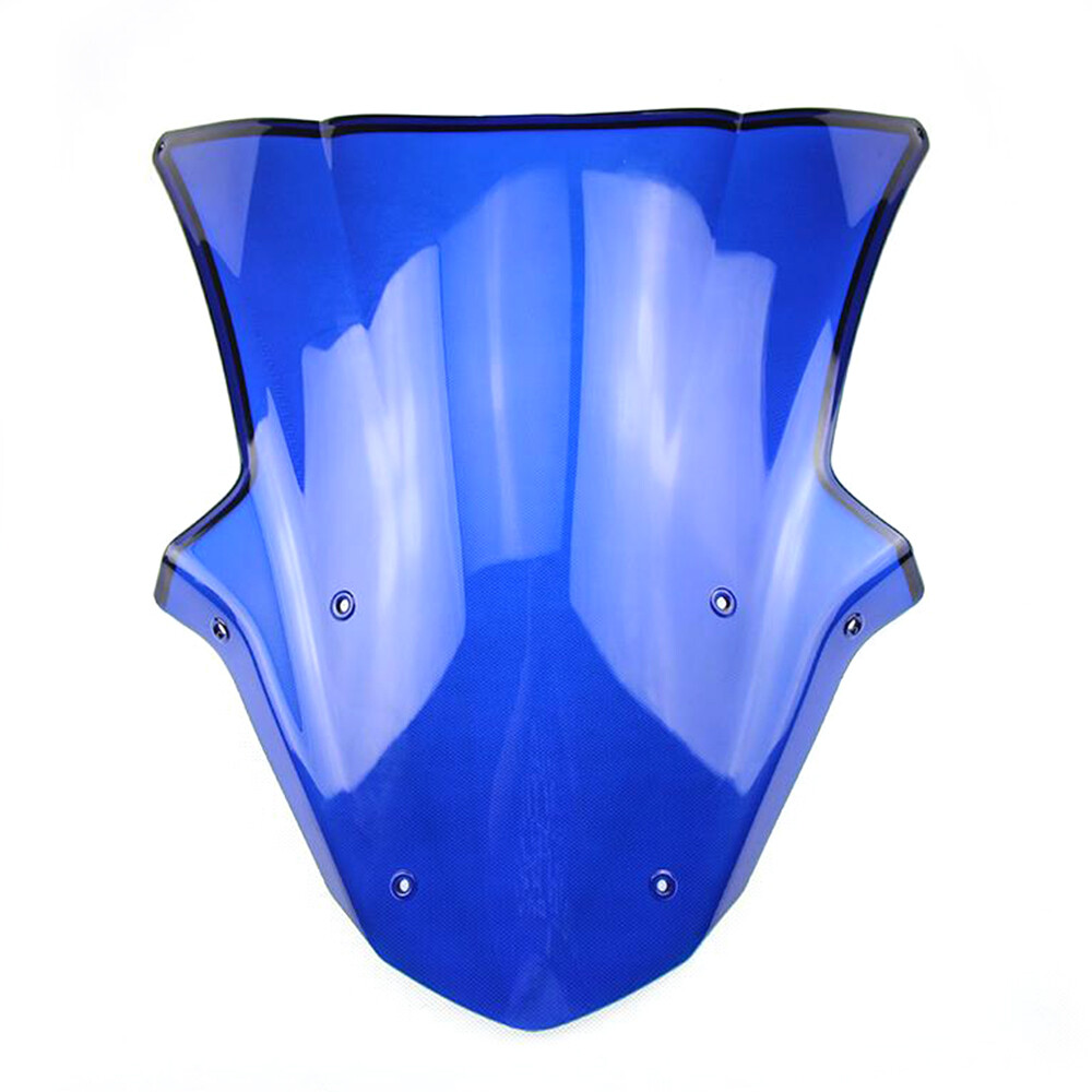 Front Windshield Windscreen Deflector For Kawasaki ZX10R 2011 12 13 14 2015 Blue