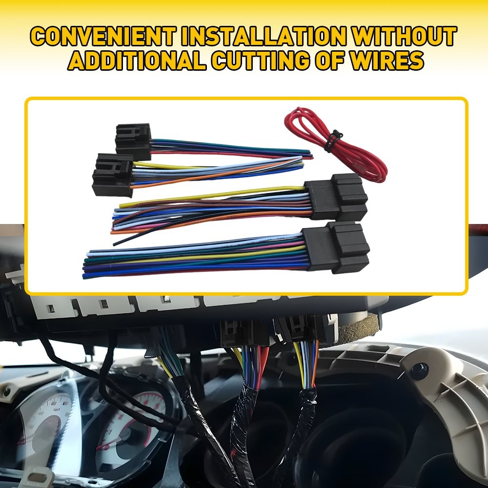 For 2007-2014 Chevy Replace Pioneer Radio to Stereo Wire Harness Set durable H