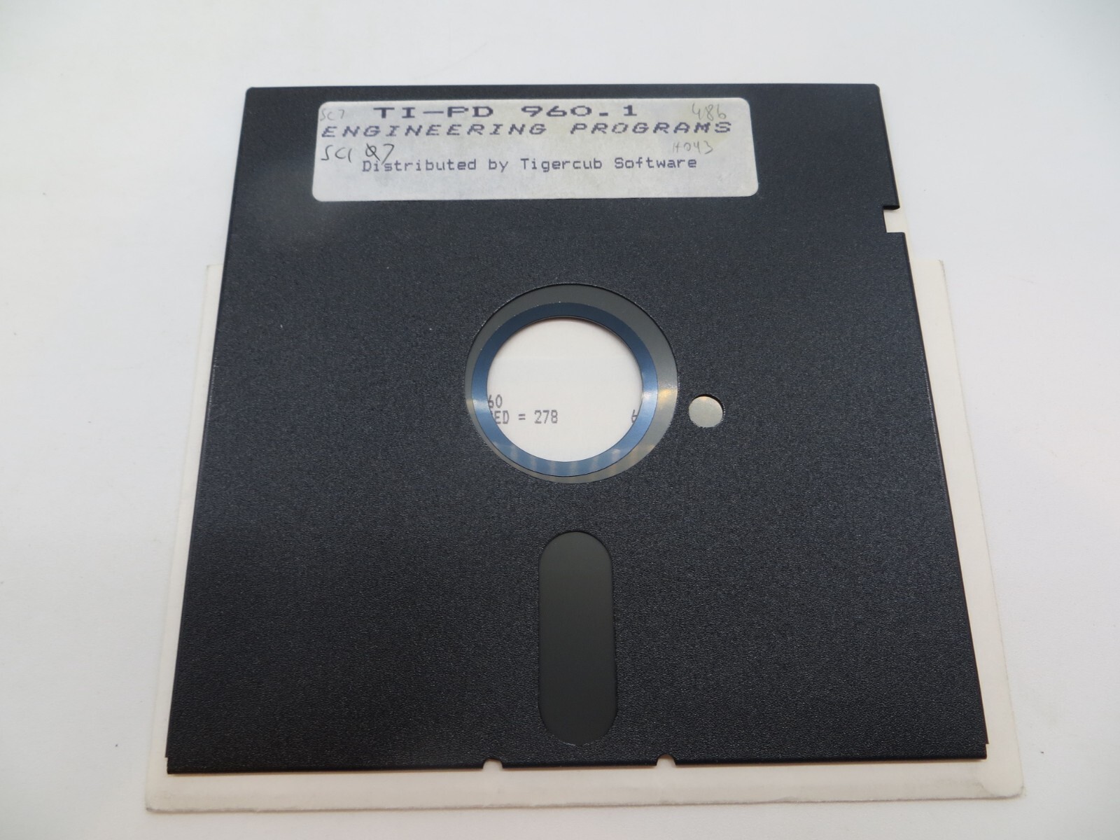 ENGINEERING PROGRAMS TI-PD 960.1 5.25" Floppy Disk Tigercub Software