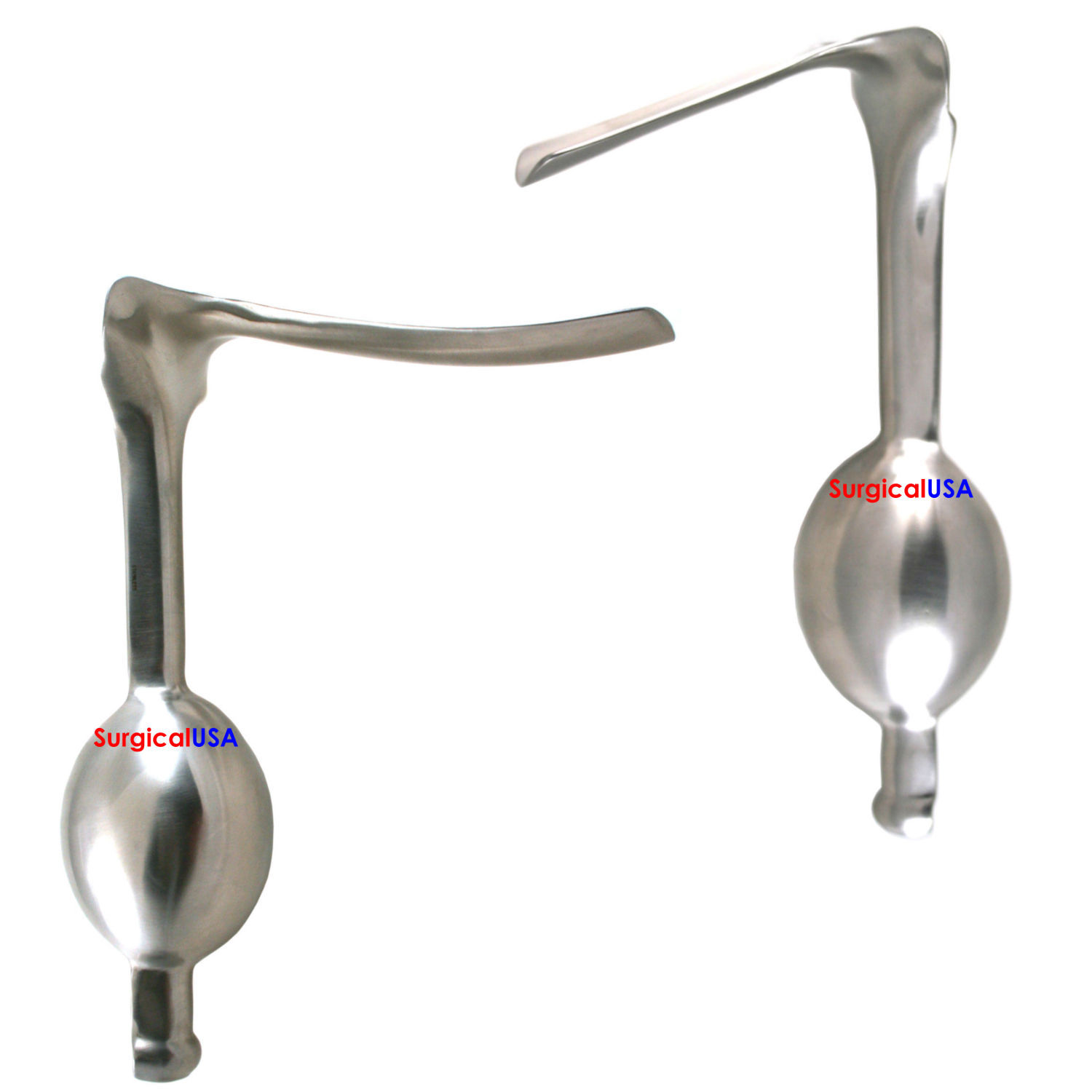 Kit of 2 Auvard Steiner Weighted Speculums 2.5lbs Single End