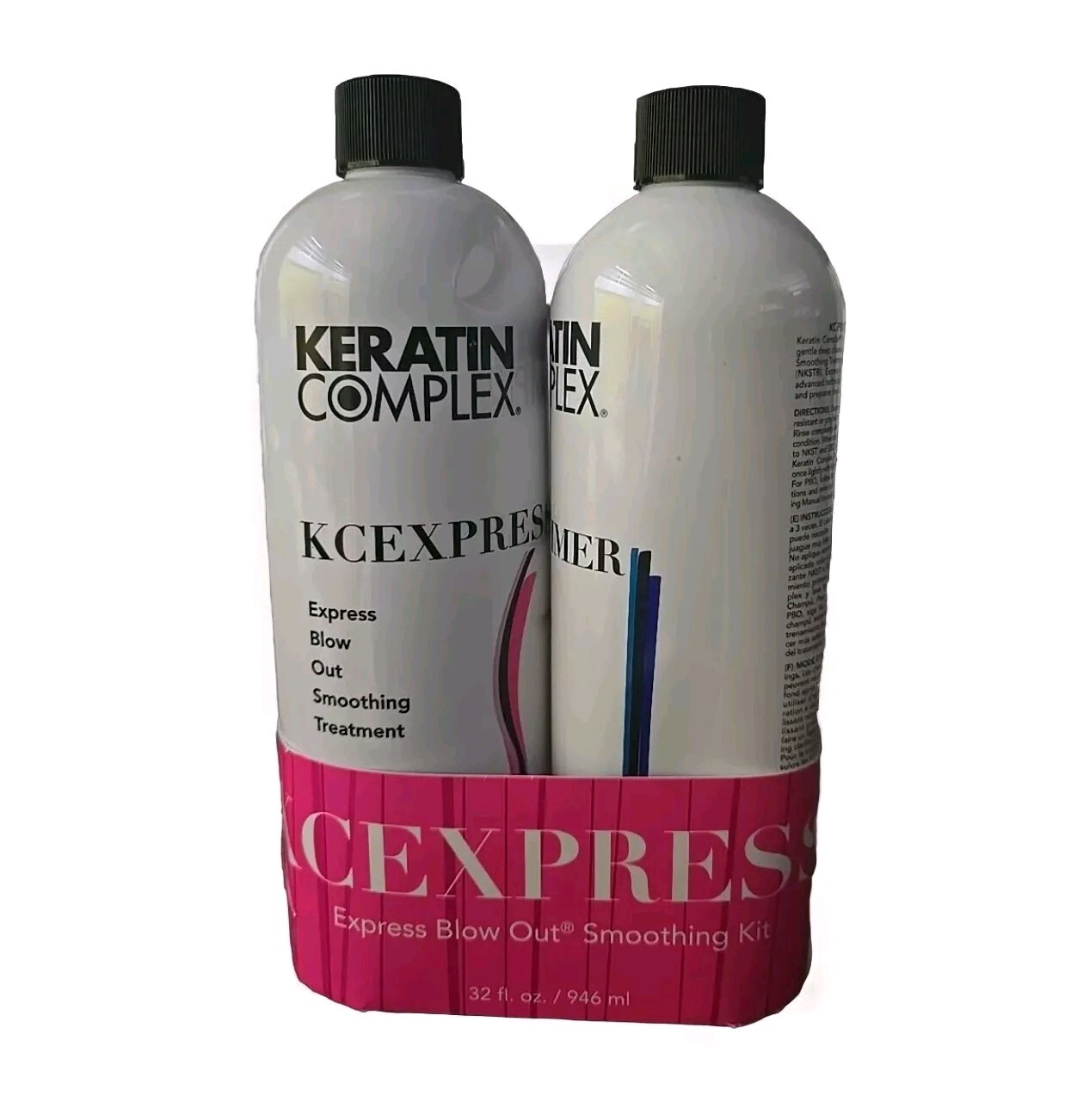 Keratin Complex Express Blow Out Smoothing Treatment & Shampoo 16 Oz x 2. Sealed