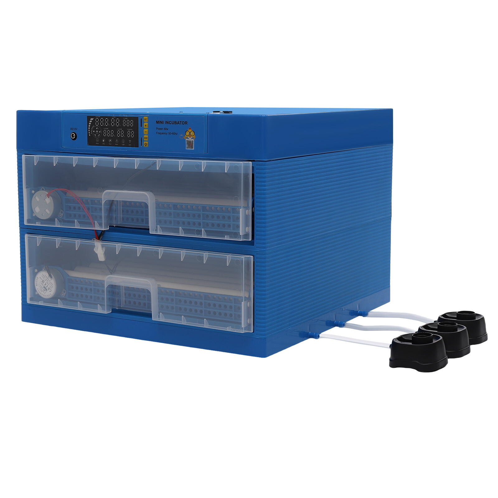 128 Eggs Poultry Egg Hatcher Machine Hatching Machine Egg Digital Incubator