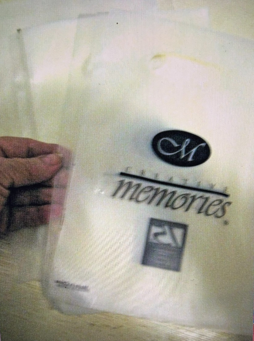 SET of 19 New Creative Memories Frosted 10" SMALL CUSTOMER BAGS 15th Anniversary