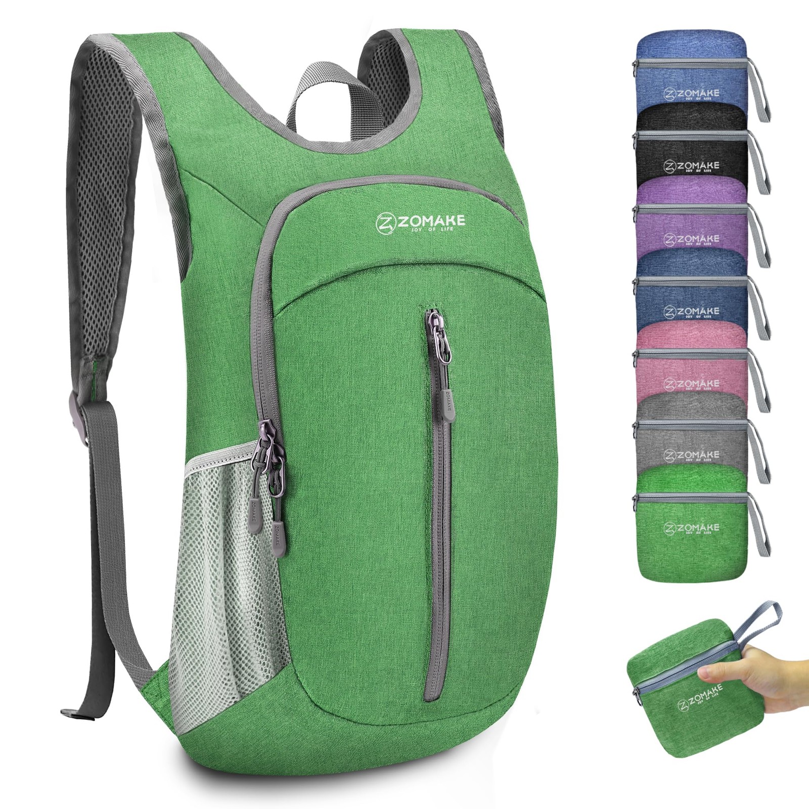 10L Ultra Lightweight Packable Backpack, Small Daypack Light Foldable Backpac...