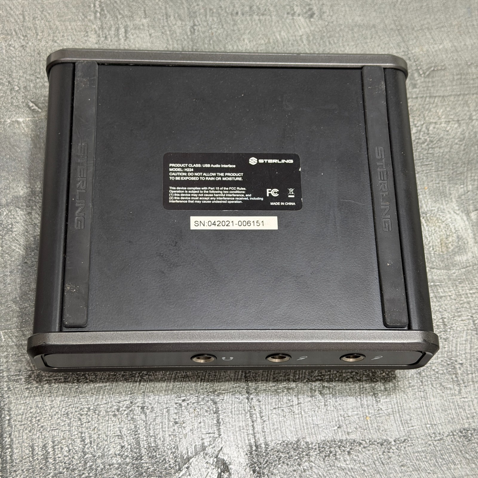 Sterling Harmony H224 USB C Audio Interface UNTESTED (READ DESCRIPTION)