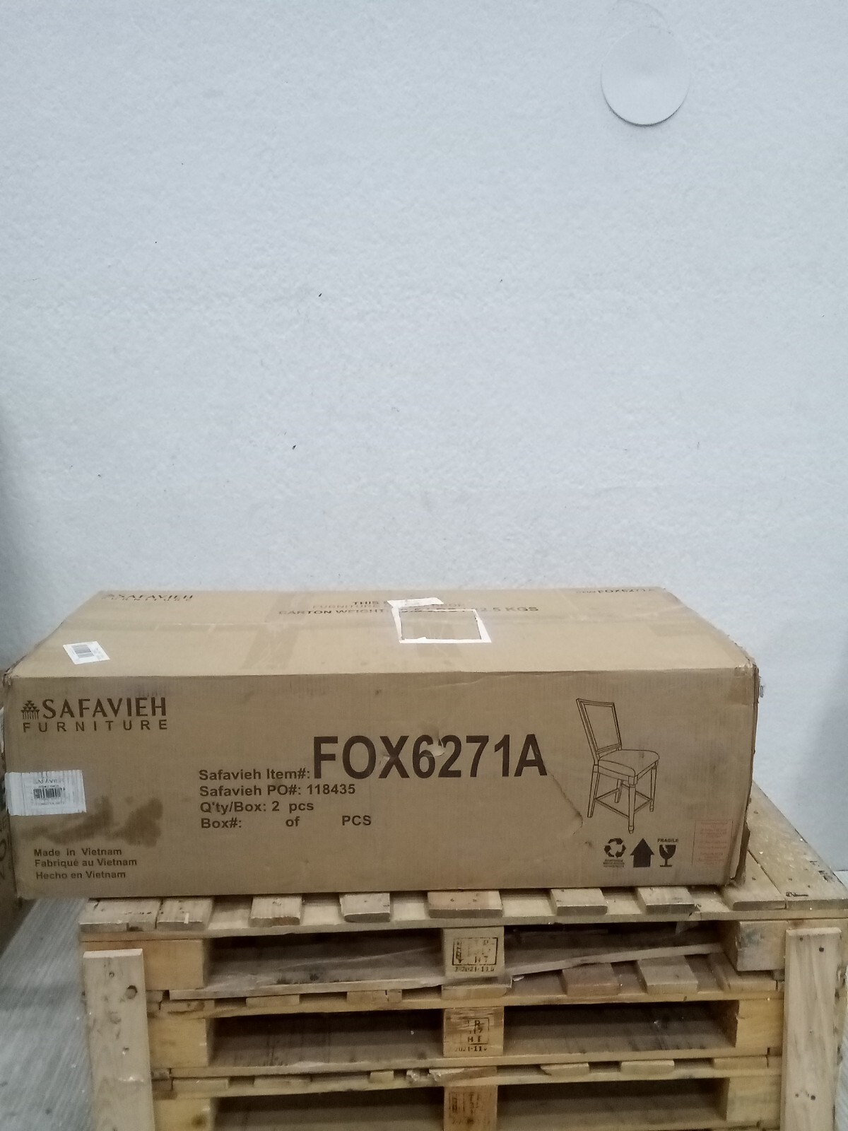 Safavieh Rectangle Counter Stool, Reduced Price 2172722547 FOX6271A