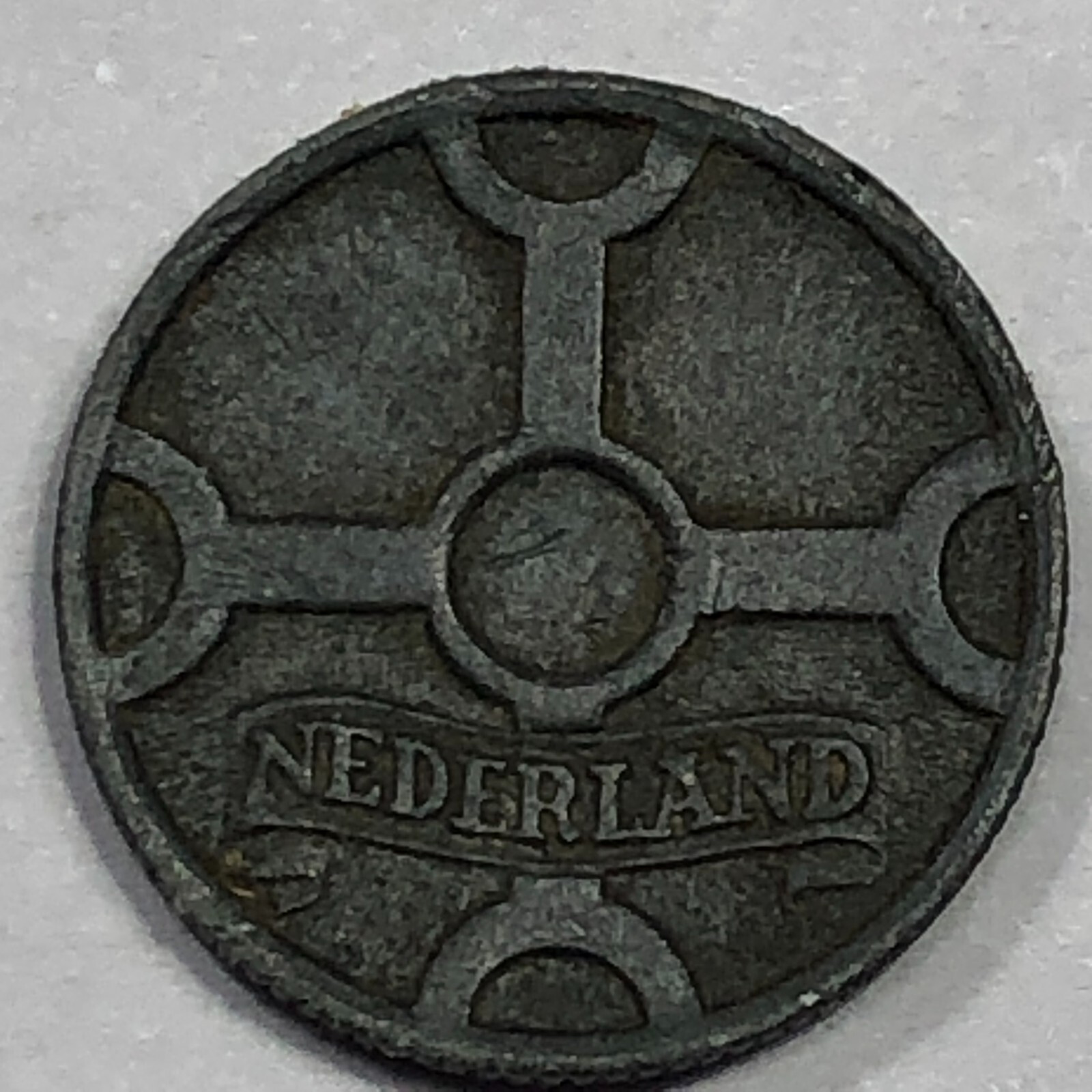 1942 Netherlands One Cent Foreign Coin #2468