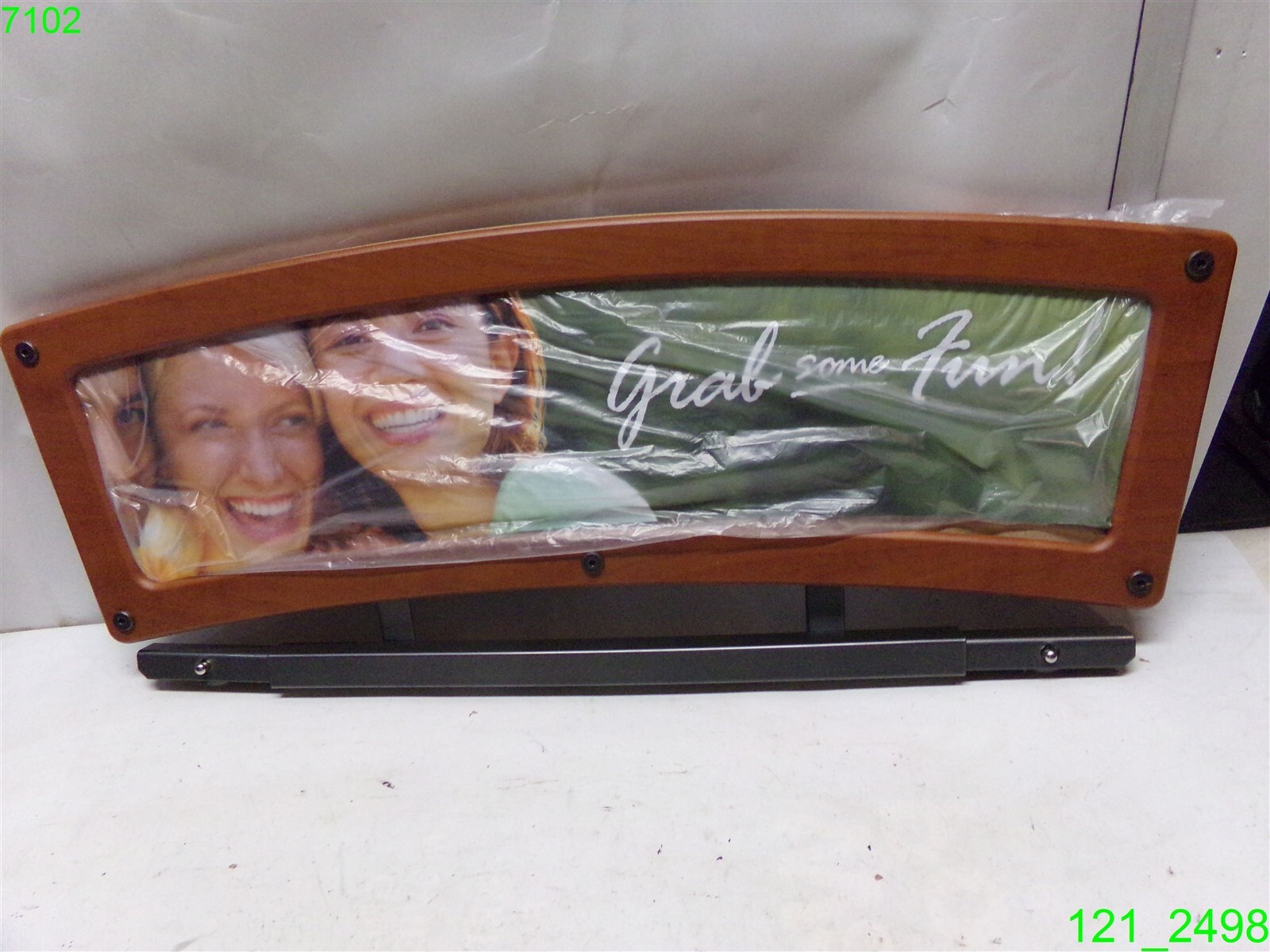 DISPLAY RACK PICTURE HEADER ASSEMBLY - NEW