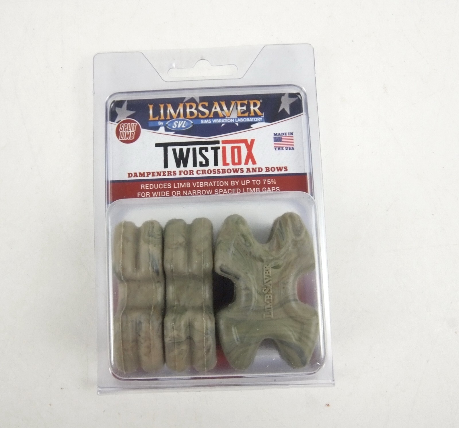 Limbsaver by SVL Twistlox Dampeners for Crossbows and Bows New package of 4