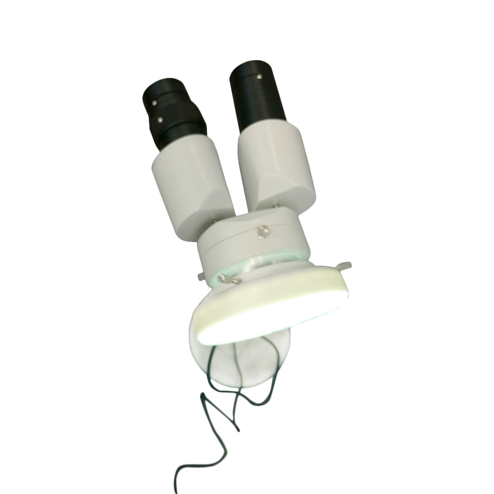 8X Microscope Comprehensive Magnification 360° Revolve Dental Lab Equipment LED