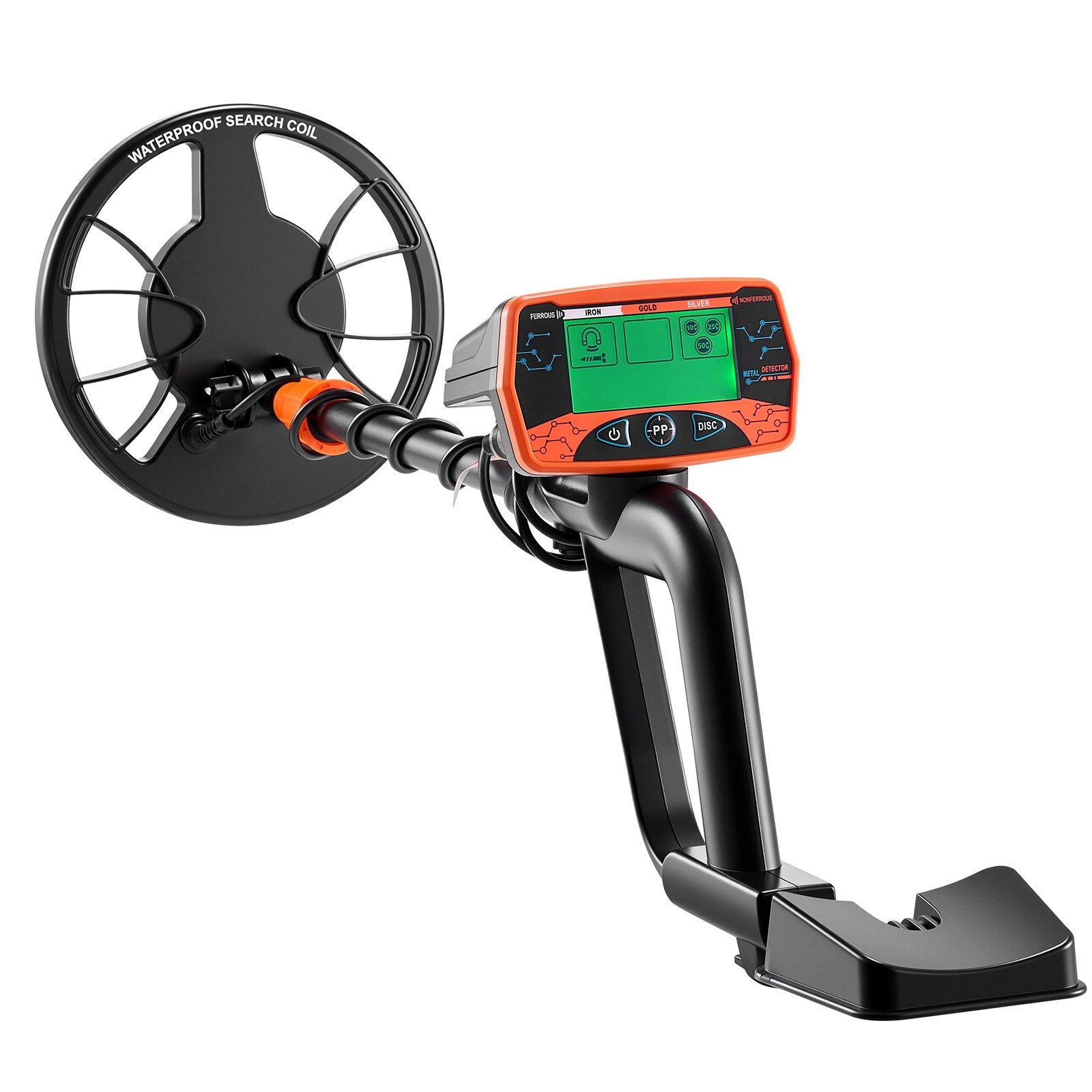 8in IP68 3-Mode Precision Adjustable Professional Gold Detector