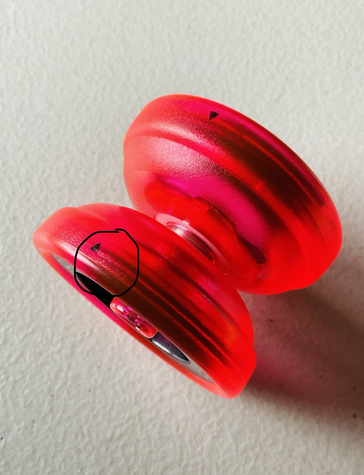 Yo-yo Factory 2011 Grind Machine Neon Pink Plastic