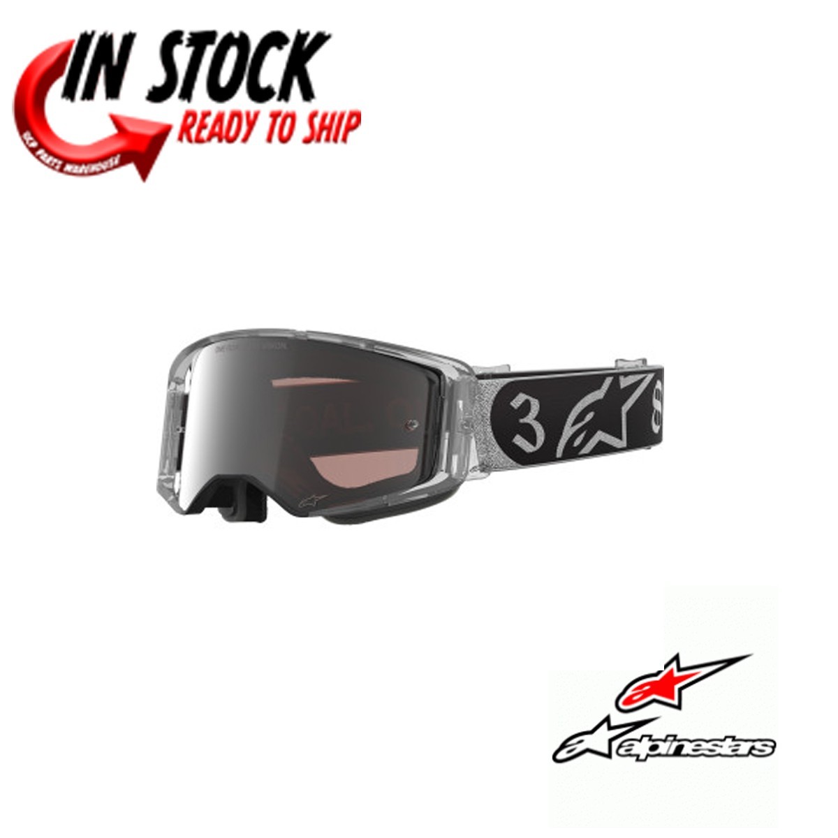 2025 ALPINESTARS DANGER BOY HAYDEN DEEGAN 38 XXV SUPERTECH GOGGLE AUTHENTIC L/E