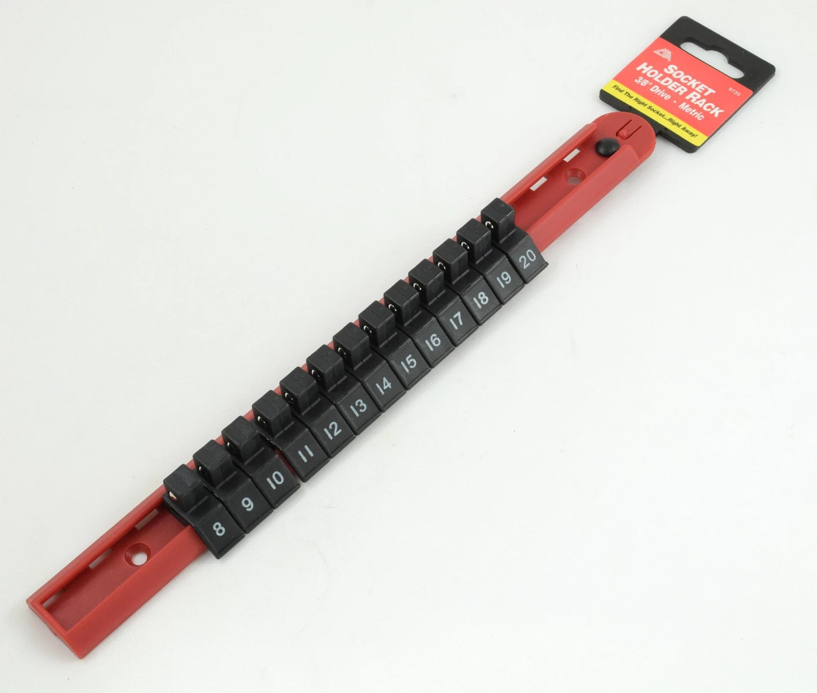 Metric Socket Rack - 3/8" Drive Socket Holder / Rail CTA-9735
