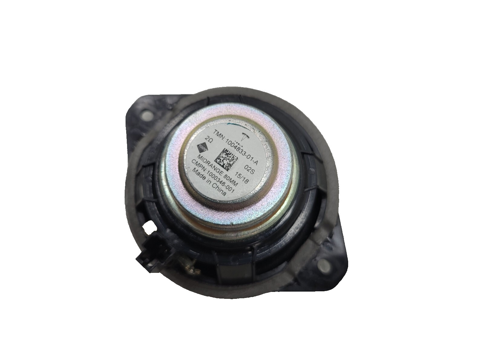 ⭕ 2012-2020 Tesla Model S X Audio Speaker Mid-Range 80MM Assembly 1004833-01-A