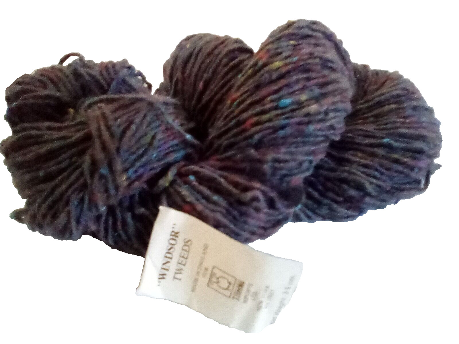 Windsor Tweeds Yarn 3.5 ozs Earthtones Variegated Shade #915 England