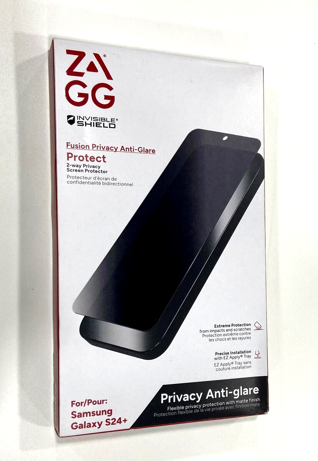 Zagg Invisible Shield Privacy Screen Protector for Galaxy S24 Plus