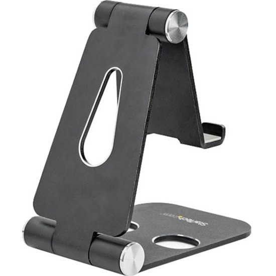 StarTech USPTLSTNDB Phone Tablet Stand Adjustable Black