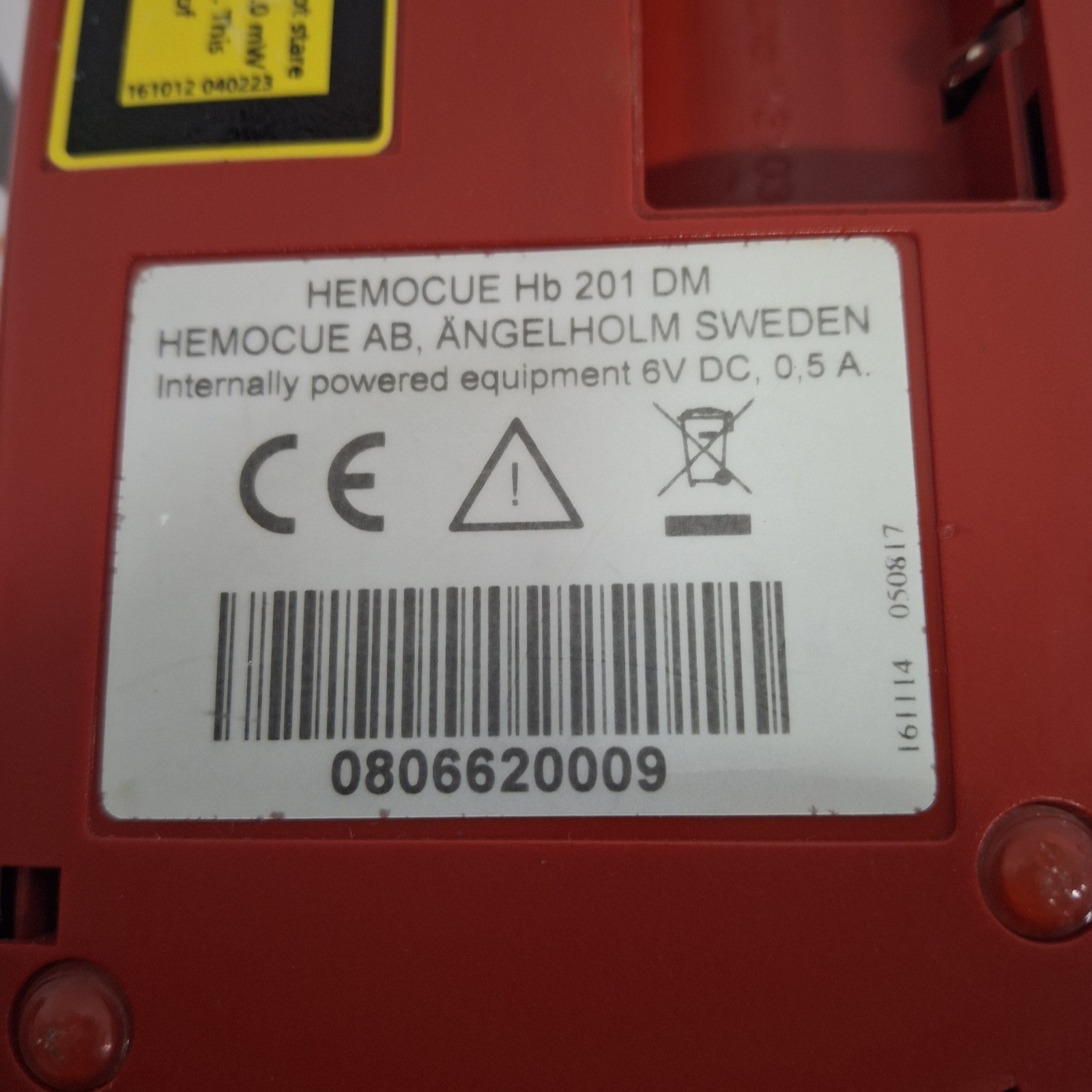 HemoCue Hb 201 DM Hemoglobin System Analyzer
