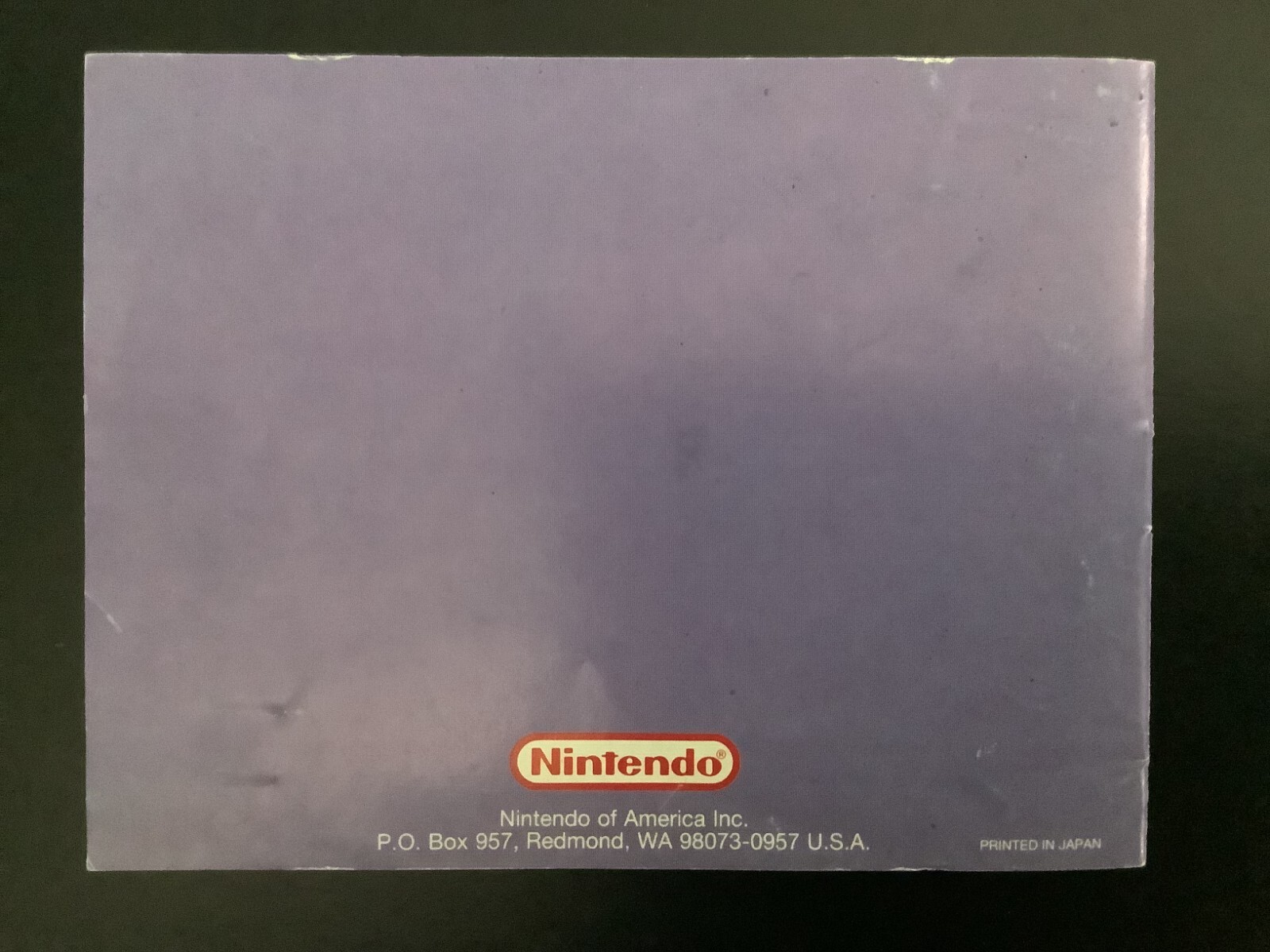 Tetris NES Nintendo Instruction Manual Only - Good Shape