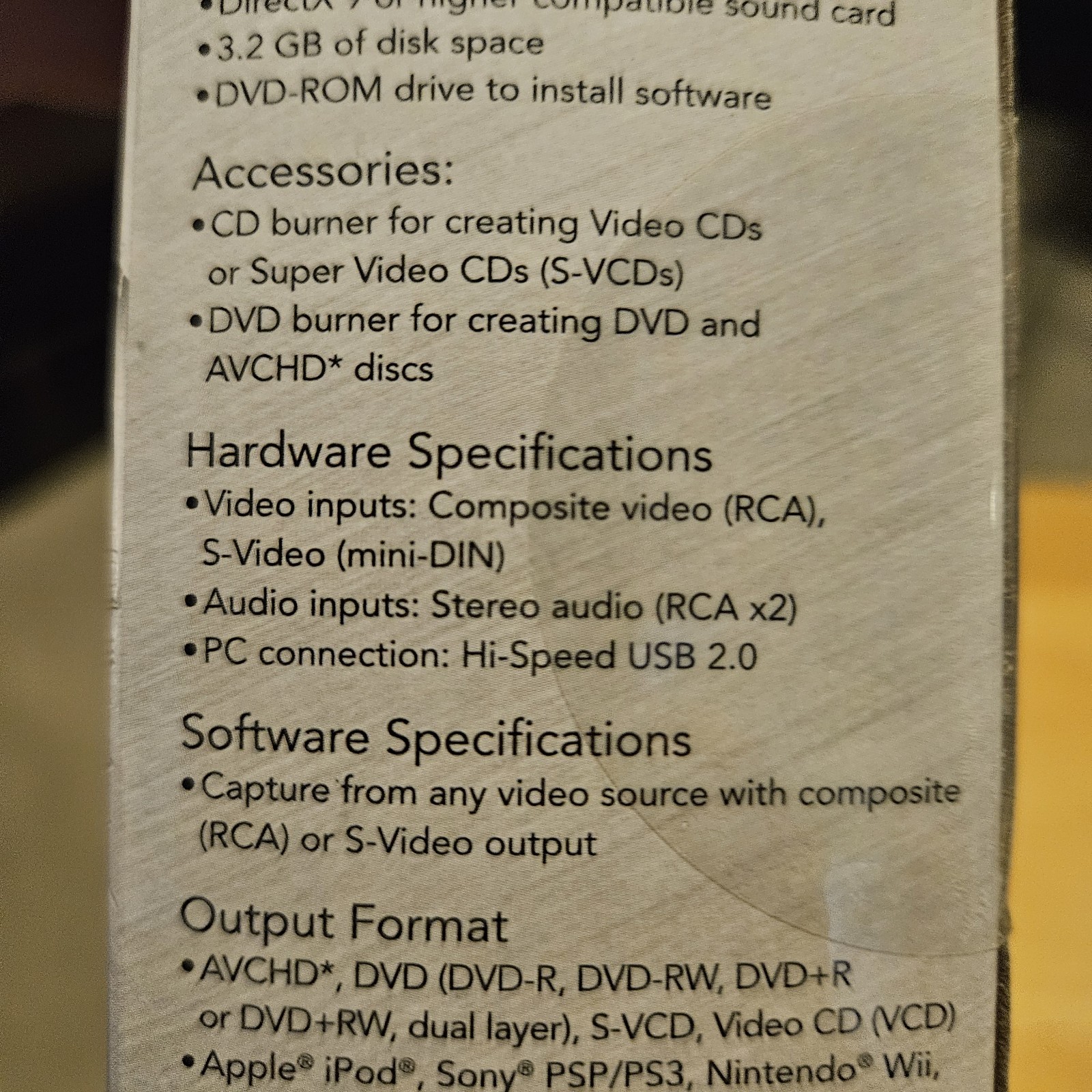 Dazzle Video Creator Plus HD DVC-107 USB Video Capture Device Open Box