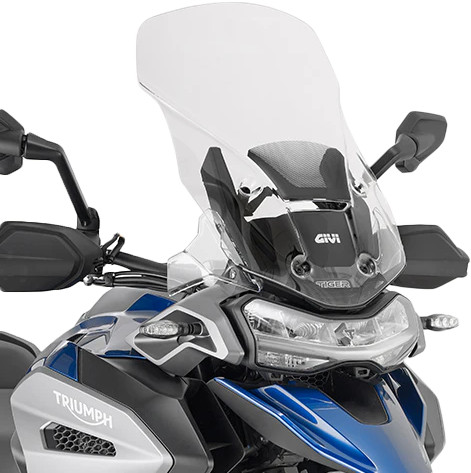 GIVI D6422ST Clear And Smoked Motorcycle Windshield Fits Replacement