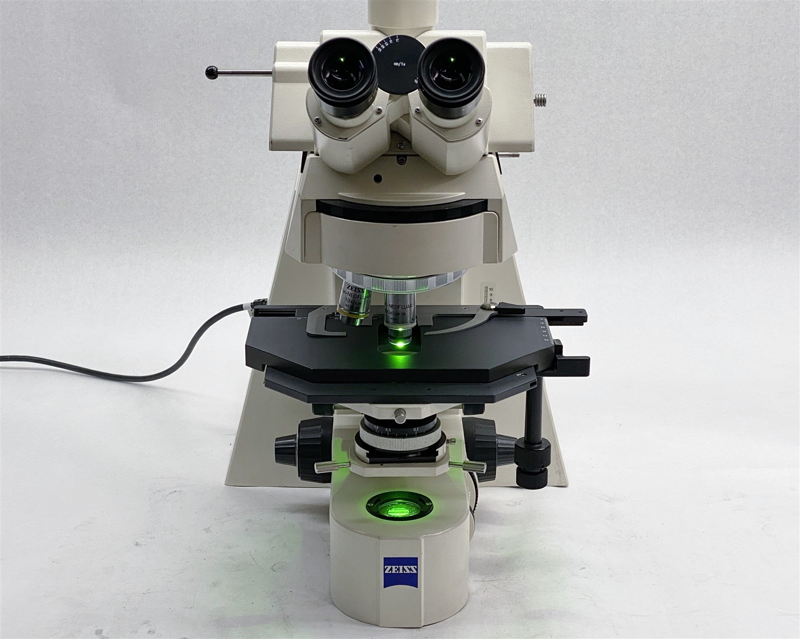 Carl Zeiss Axioplan 2 Fluorescence Imaging Microscope w/ 2*Objective Lens