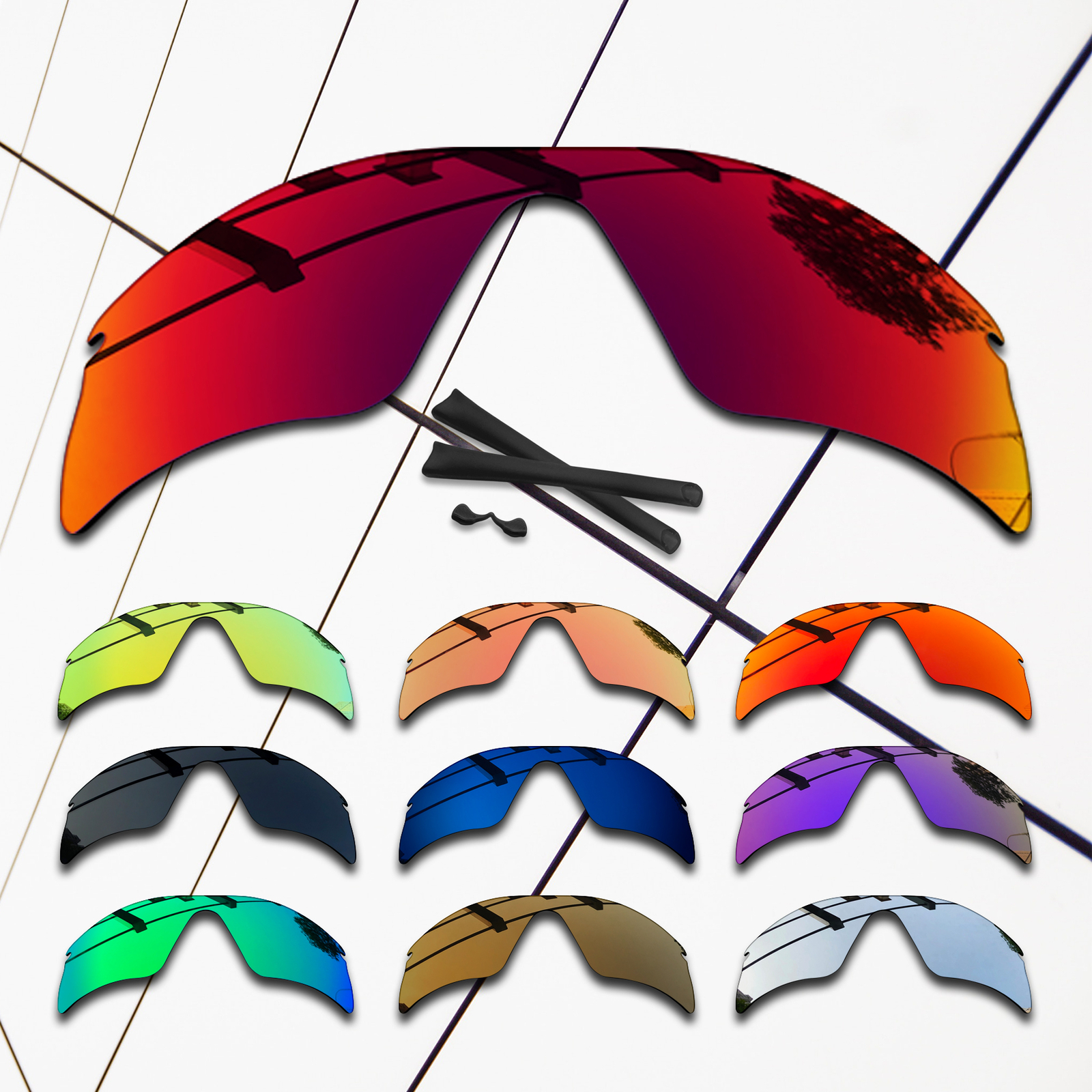 TRUE Polarized Replacement Lenses for-Oakley Radar Range Frame Wholesale