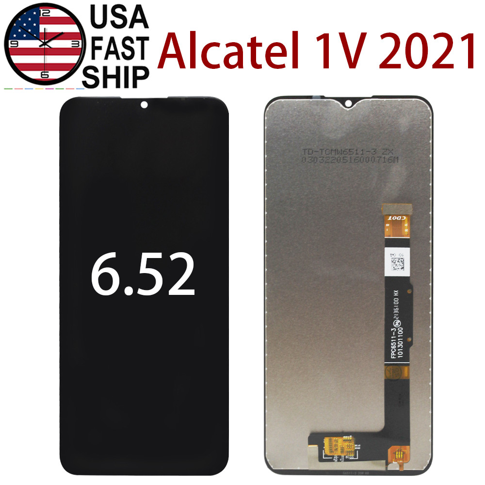 Digitizer LCD Touch Screen Replacement 6.52" For Alcatel 1V (2021) 6002A 6002D
