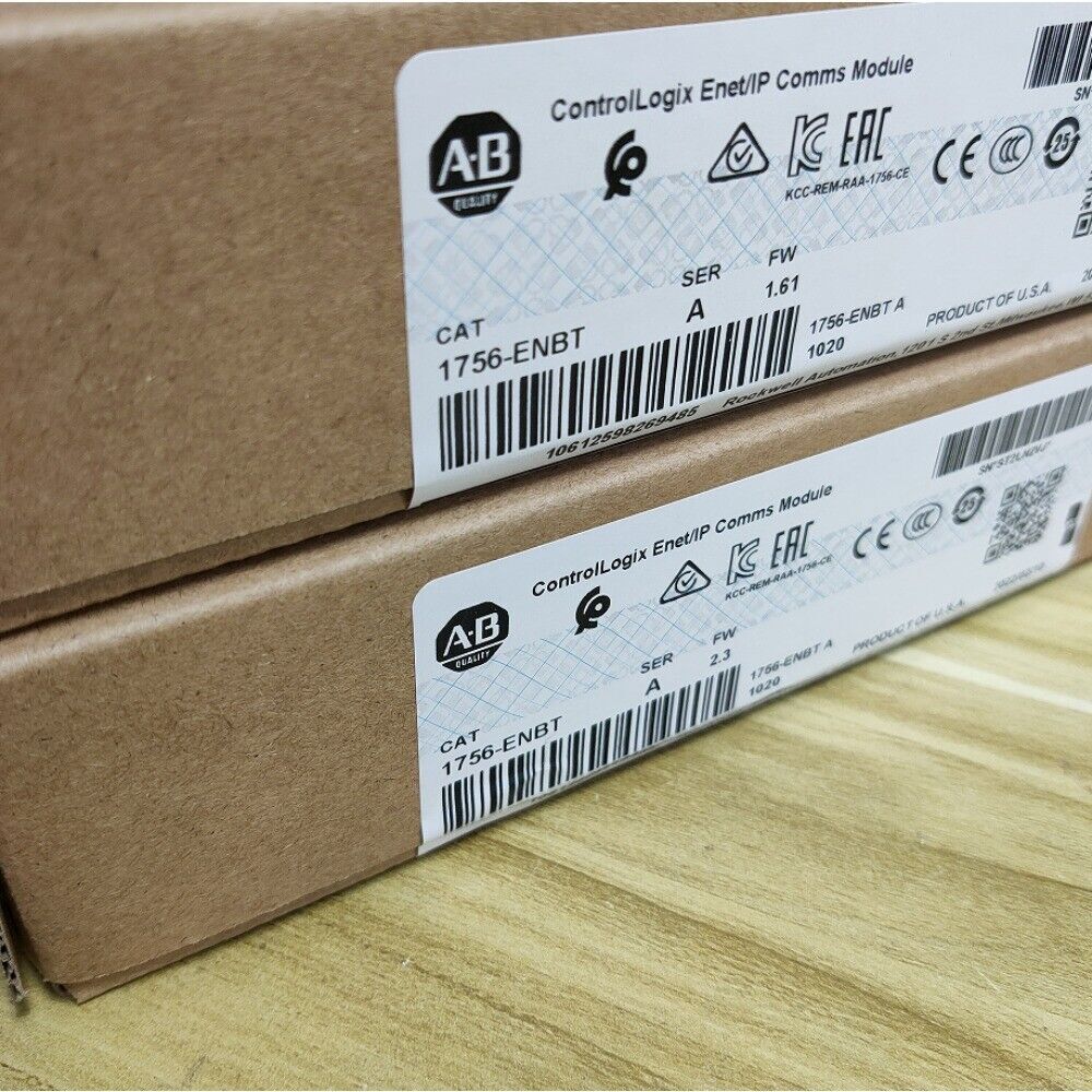 Sealed AB 1756-ENBT SER A ControlLogix EtherNet/IP Module 1756ENBT USA