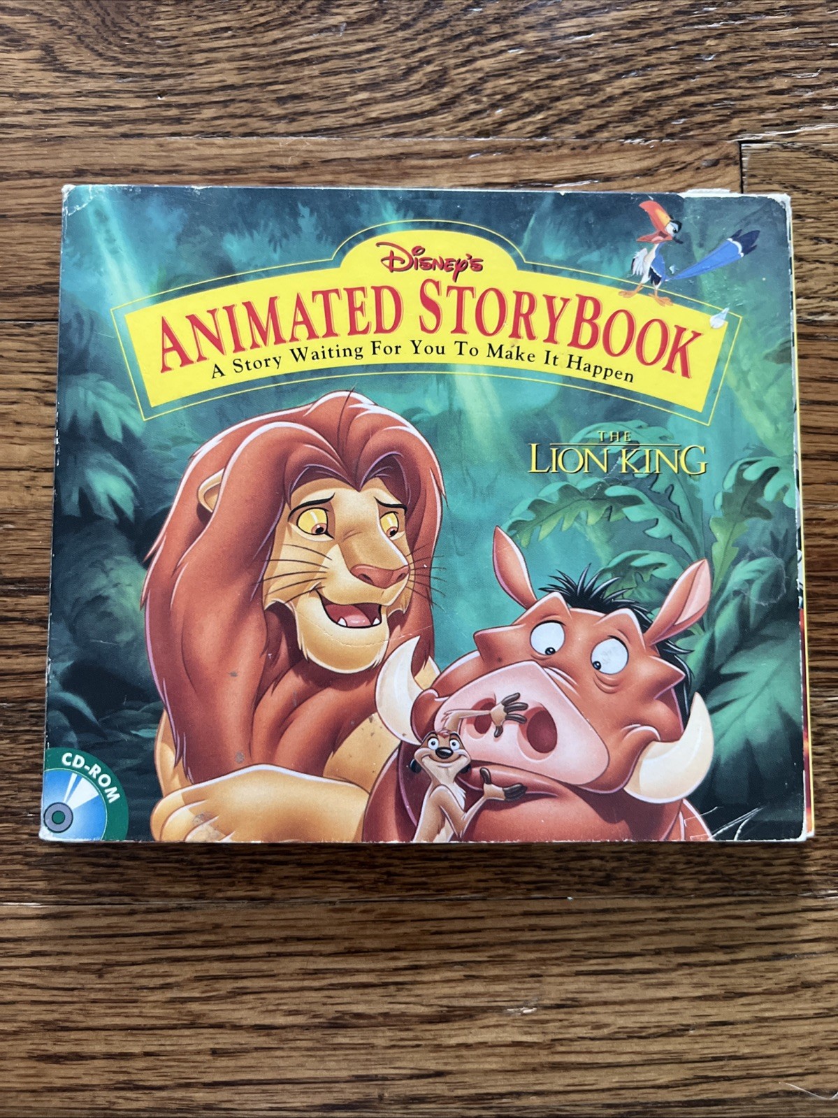 VNT-DISNEY  THE LION KING  ANIMATED STORY BOOK ~ CD-ROM MACINTOSH 1994