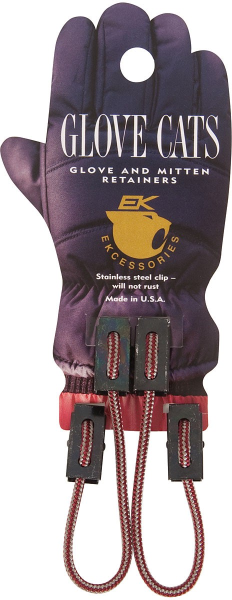 EK Sport Cat-Glove Keeper - Lightweight Ski & Snowboard Glove Storage Clip