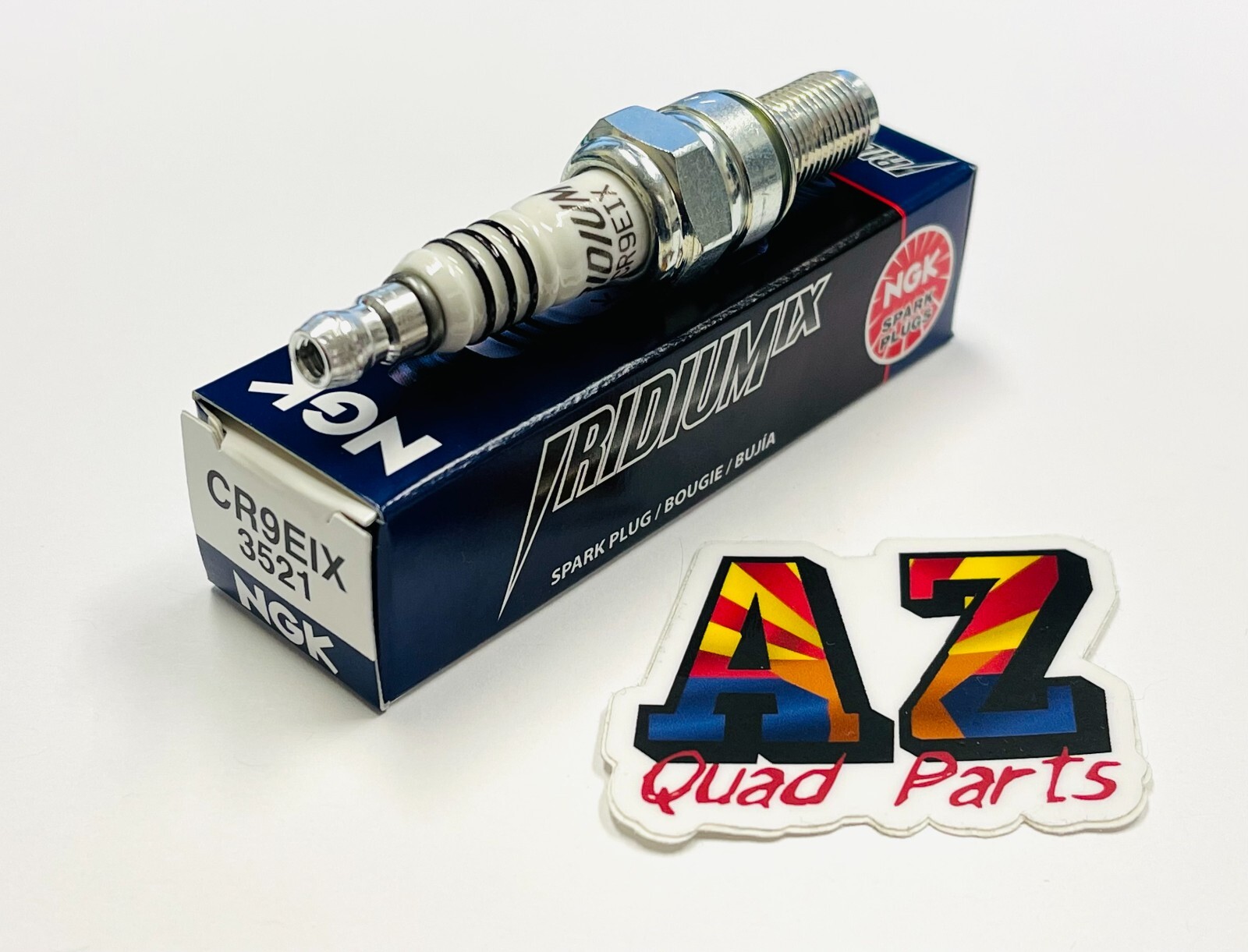 10-17 Yamaha YZ450F WR450F YZ WR 450F NGK Laser Iridium Spark Plug Part# CR9EIX