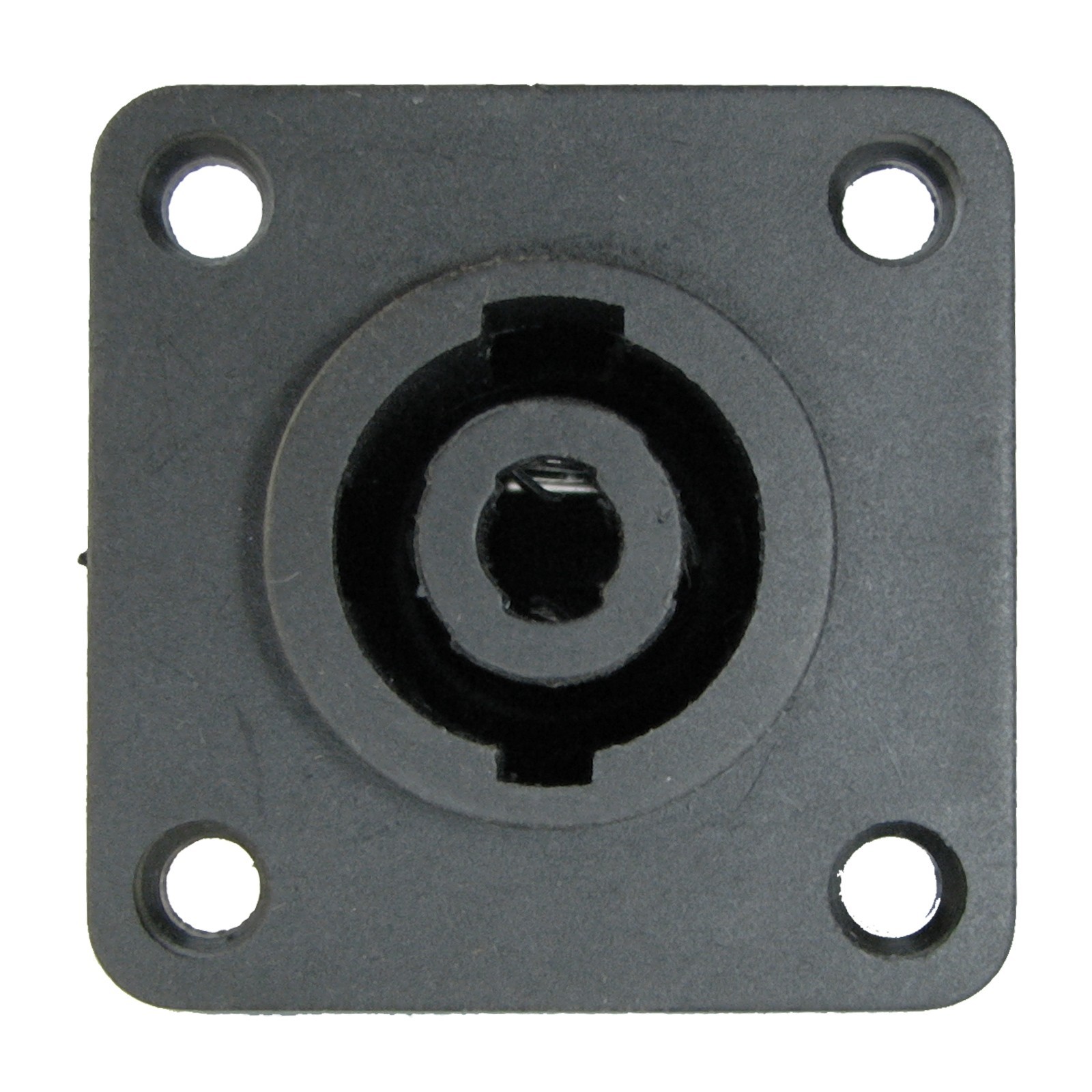 SPEAKON COMPATIBLE SPEAKER BOX PANEL MOUNT STAGE PLUG CONNECTOR 4 POLE CONDUCTOR