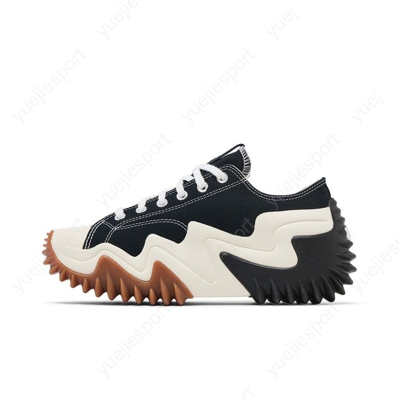 Converse Run Star Motion Platform Low Black Egret 172895C
