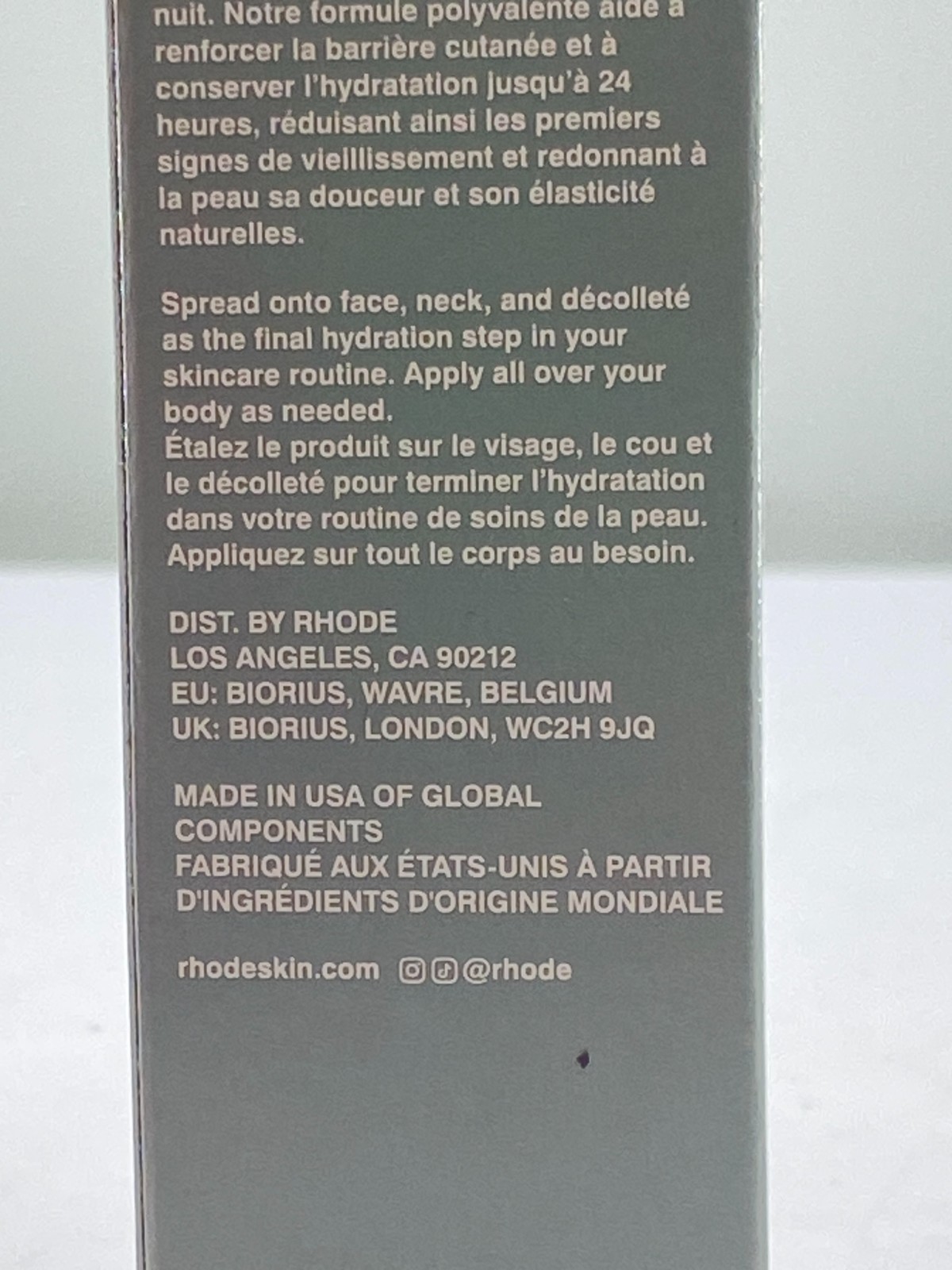 Rhode Barrier Butter Intensive Moisture Body Balm- .67OZ/20ML