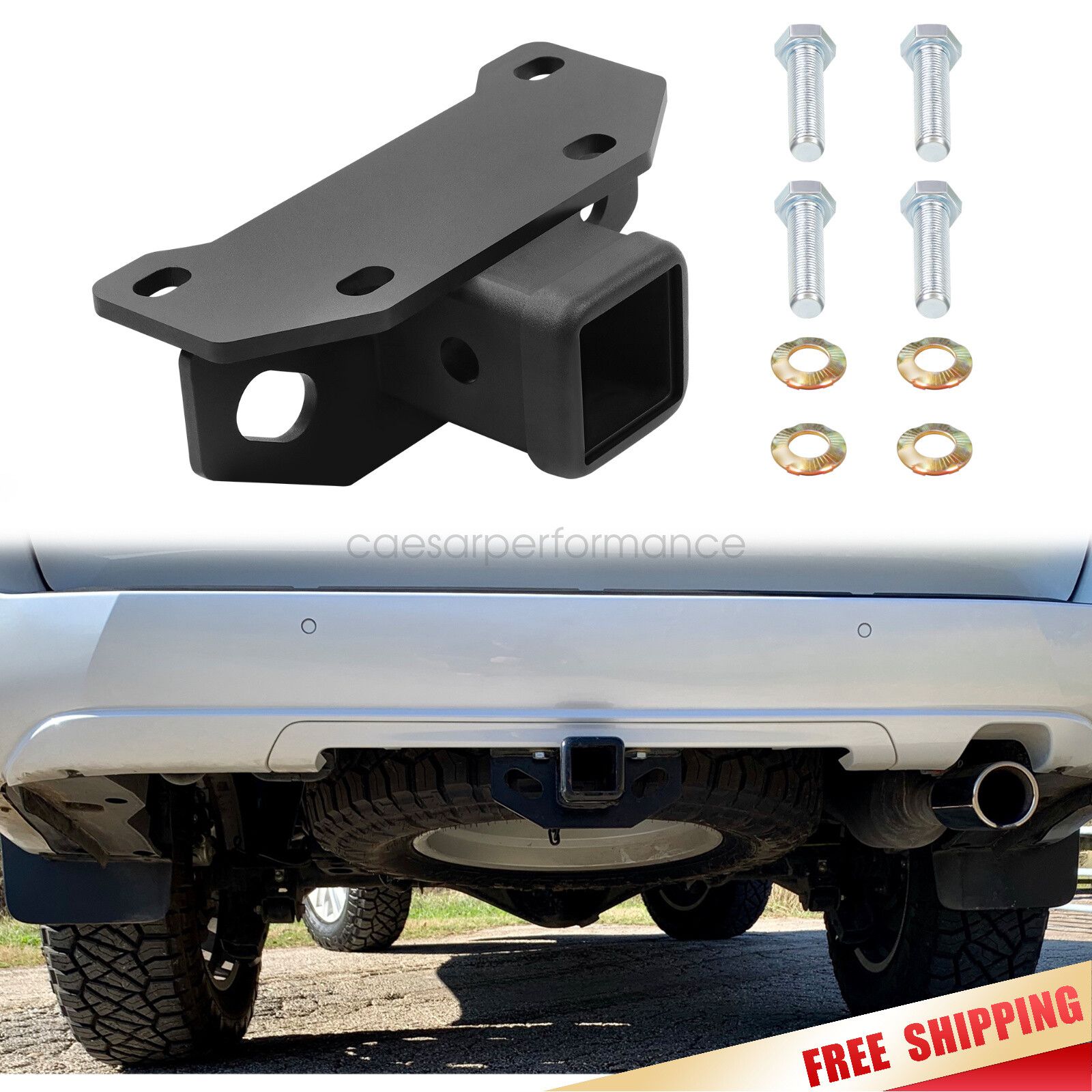 2" Inch Trailer Tow Hitch Receiver For 10-22 Lexus GX460 All Styles Class 3