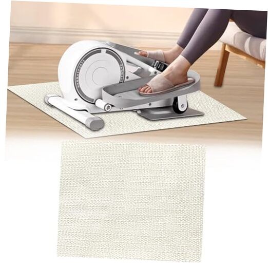 Non-Slip Mat, Perfect for Under Desk Elliptical Peddler Foot & Leg Pedal