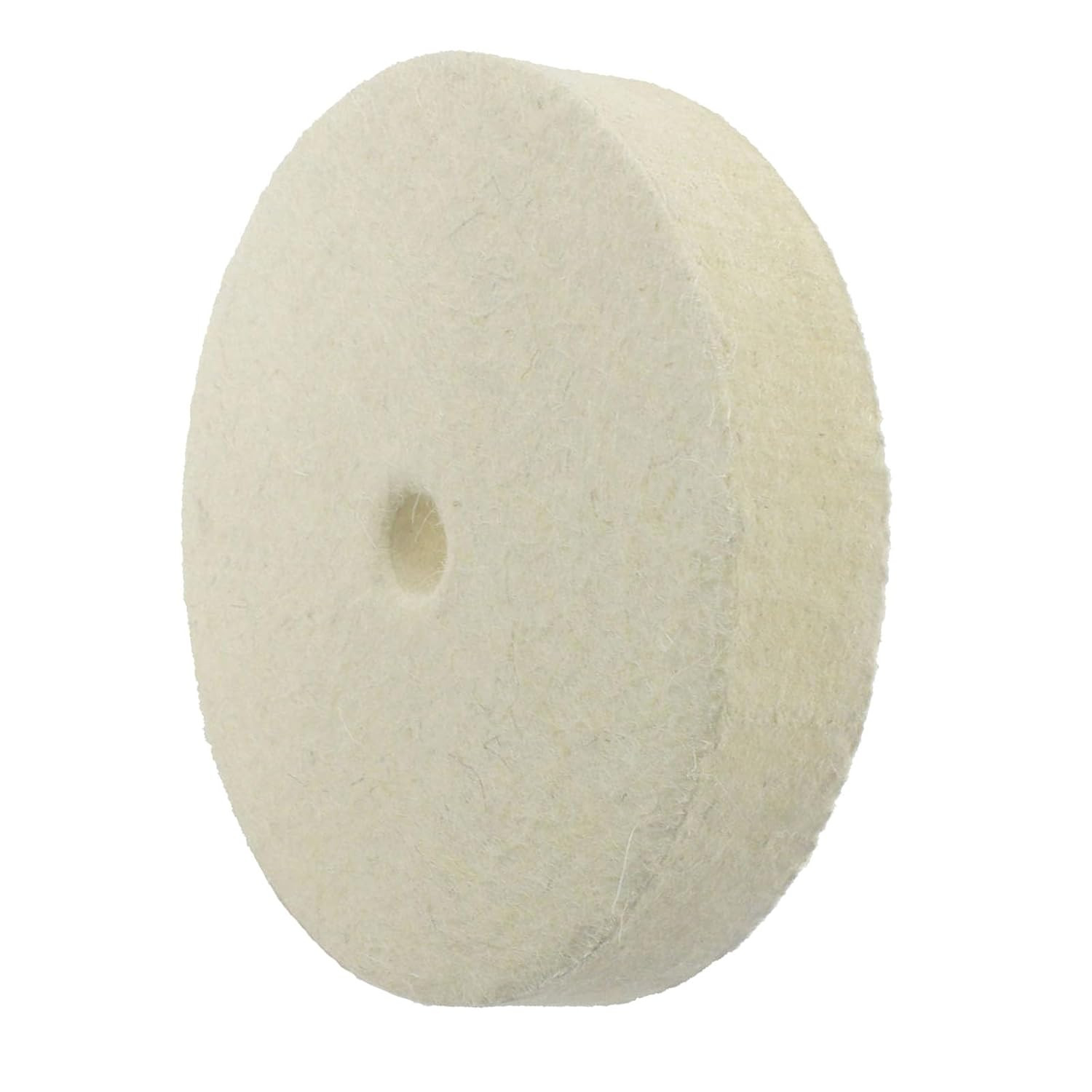 6'' Wool Felt Buffing Wheel - 1/2'' Arbor Hard Felt Buffing Polishing Wheels for