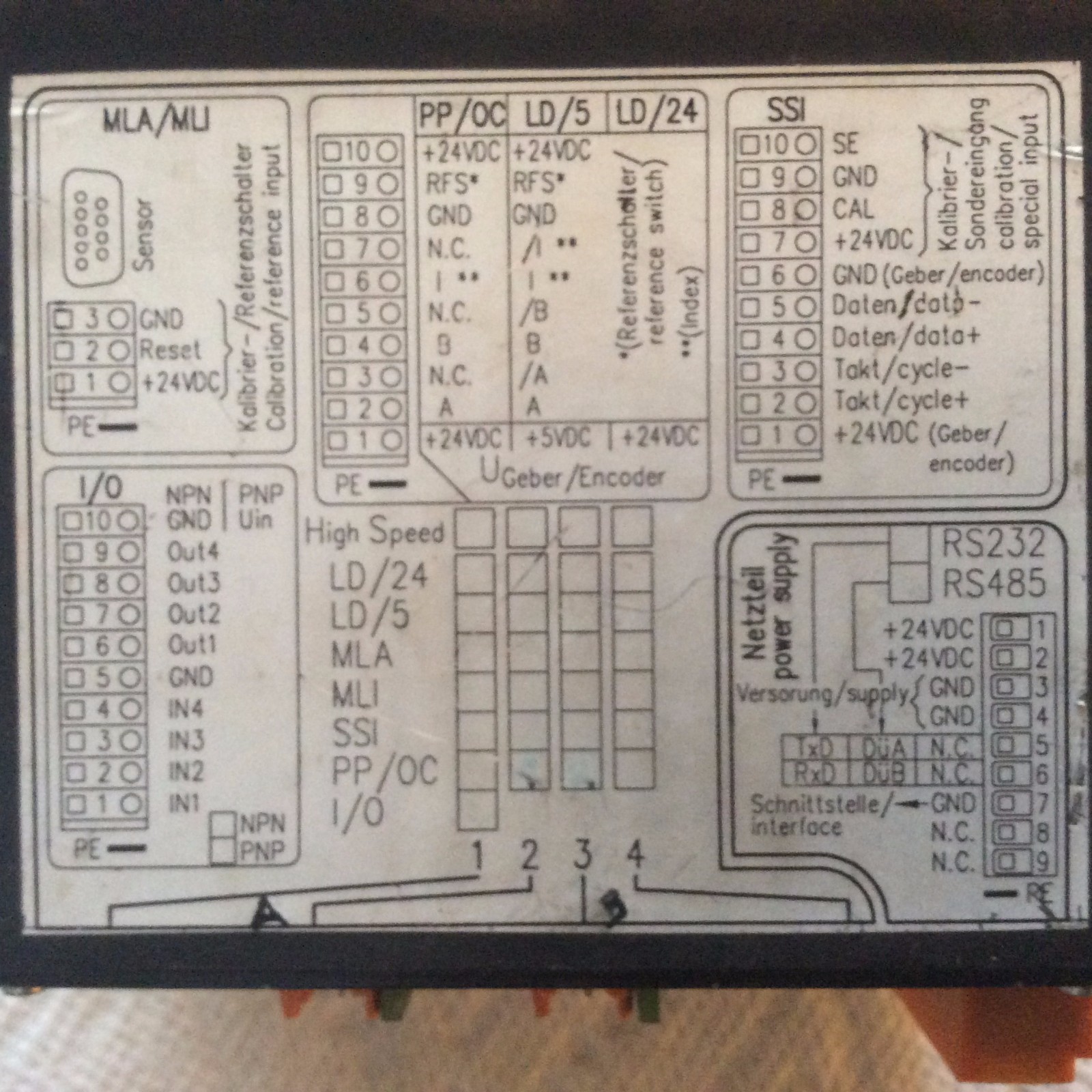 SIKO MA20-0004 Controller Multifunction Display Push and Pull/Open Collector 24V
