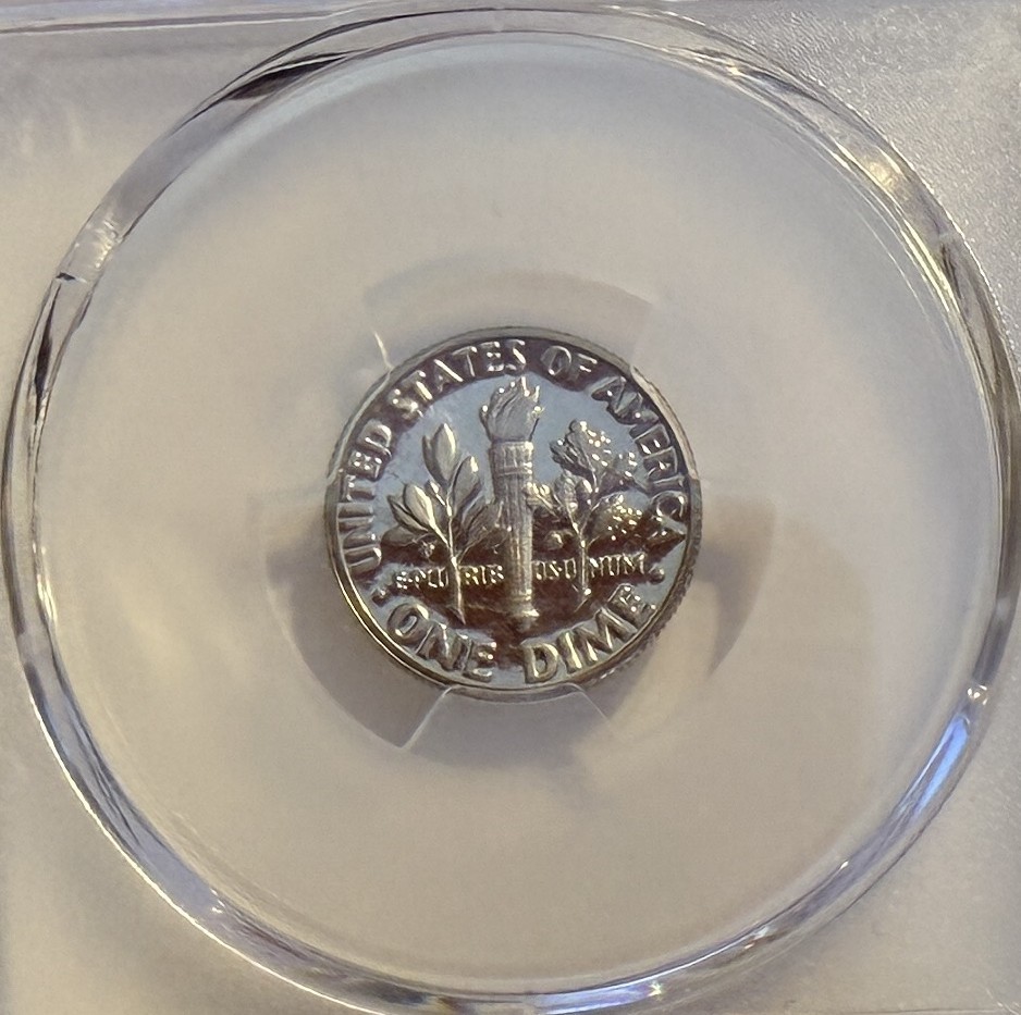 1977 S Proof Roosevelt Dime .10C PCGS PR70DCAM