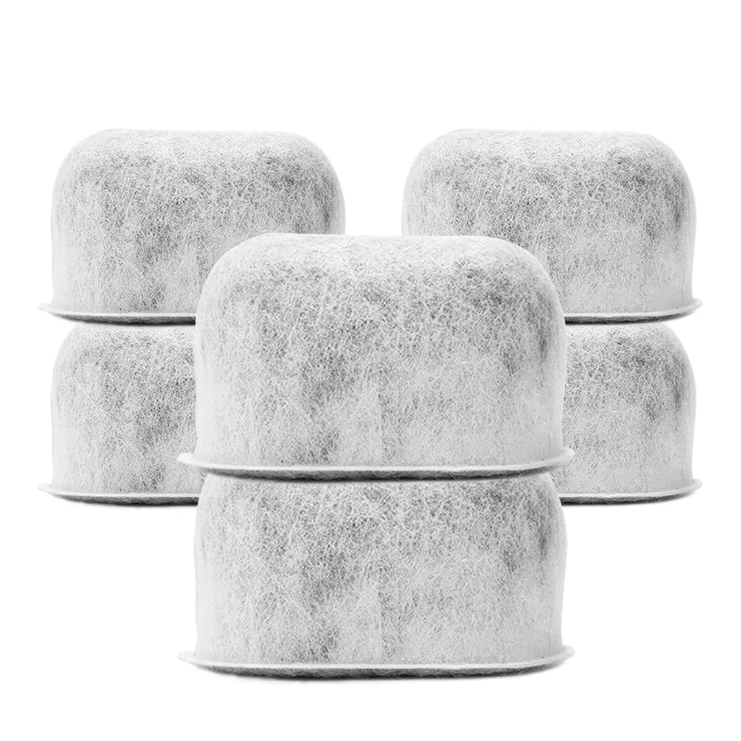 Pack of 6 Replacement Charcoal Water Filters By Housewares Solutions for...