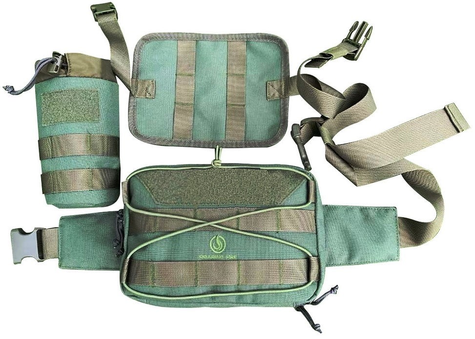 Roaring Fire Blazer Fanny Pack, OD Green, 9.85x6.3x1.97 inch, RF-Fannypack-OD