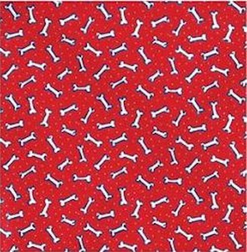 Carolina Creative PET PRINT BANDANA TOSSED BONES